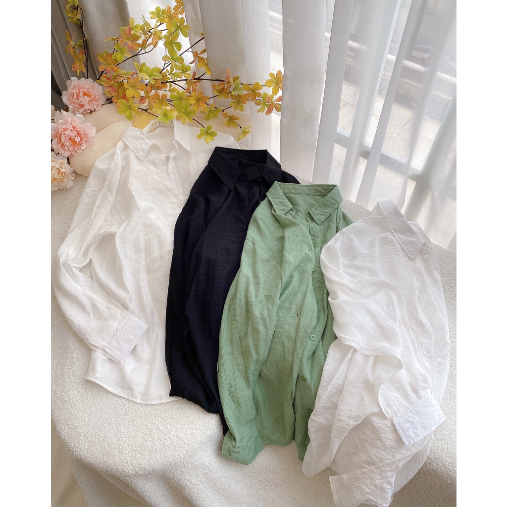 Set sơ mi khoác ngoài + Đầm body sọc 2 Dây DS36 Cin House