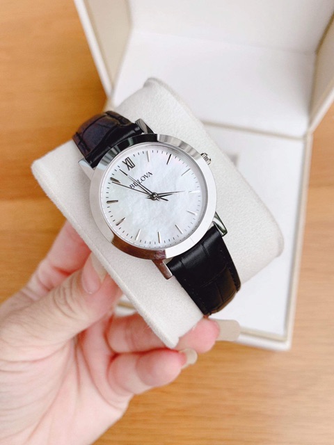 Đồng hồ nữ Bulova Classic Analog Display Quartz Black Watch