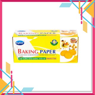 Giấy Nướng Bánh Không Thấm Mỡ - Baking Paper EUFOOD 30cm x 75m