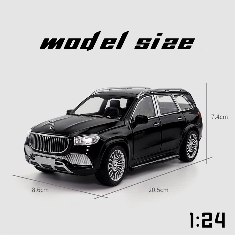 Mô Hình Xe Hơi Mercedes Benz GLS600 Bằng Hợp Kim Tỉ Lệ 1: 24