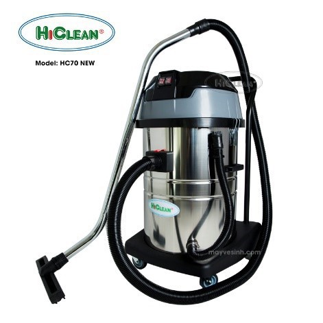Máy hút bụi công nghiệp Hiclean HC70 New - 2020 - 70 lít - Tặng Voucher 300k TM