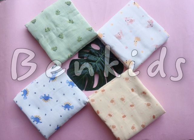 Lullaby - Khăn xô đa năng Lullaby 6 lớp cho bé