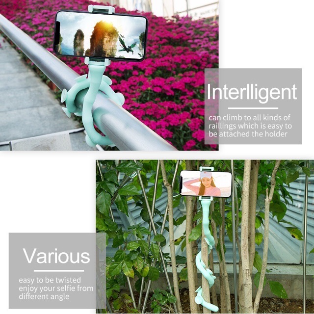 Kẹp điện thoại con sâu hút chân không | BigBuy360 - bigbuy360.vn