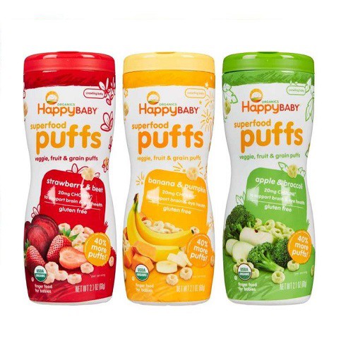 BÁNH ĂN DẶM HAPPY BABY ORGANIC