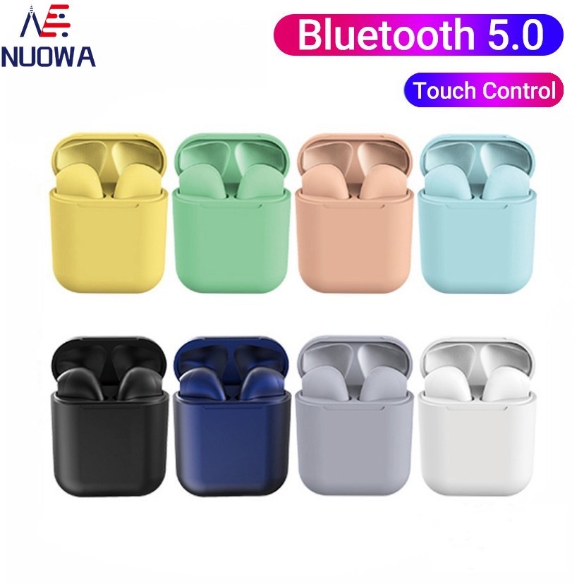 Tai nghe bluetooth không dây TWS nút cảm ứng âm thanh HIFI có mic đàm thoại