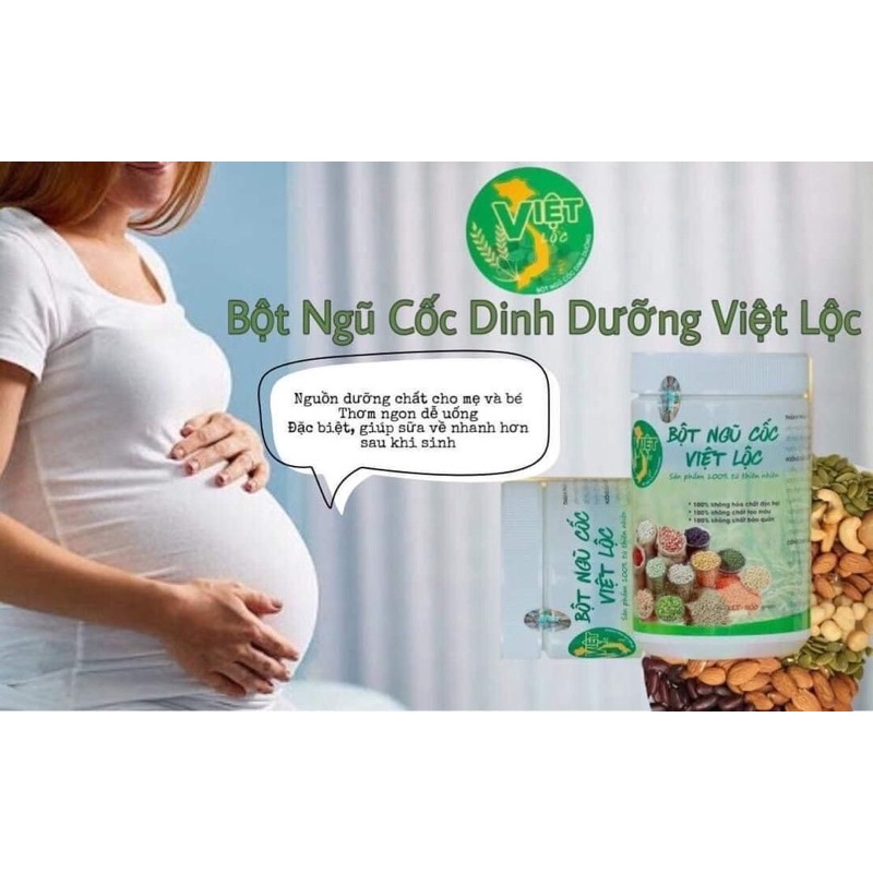 Ngũ Cốc Việt Lộc  Siêu Lợi Sữa Sữa Về Đặc, Nhiều, Thơm, Con Bú Mát Ruột, Tăng Cân  500 gam