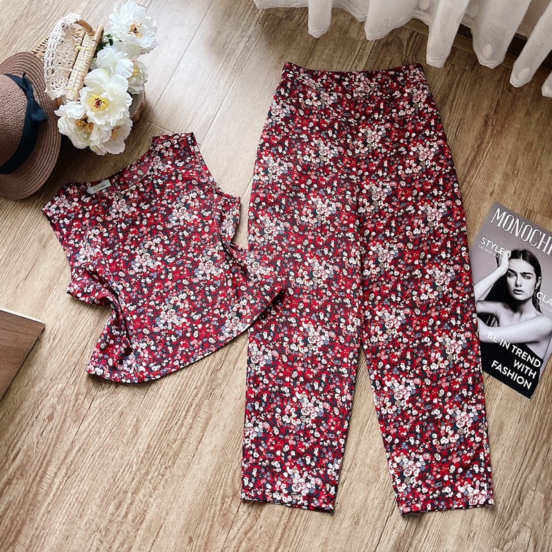 Đồ bộ chất mát có BIGSIZE 80kg, dễ mặc đi chơi hay làm việc nhà đều sang chảnh - GEM Fashion