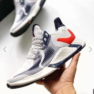 ⚡️ Giày AlphaBounce InstinctM màu Trắng gót Đỏ