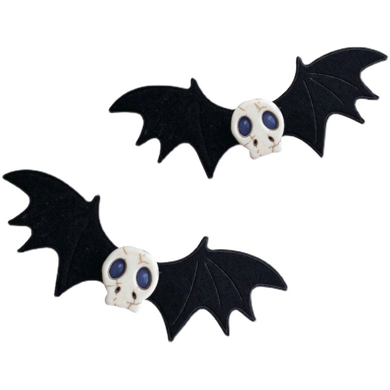 Kẹp Tóc Hình Cánh Dơi Hóa Trang halloween y2k
