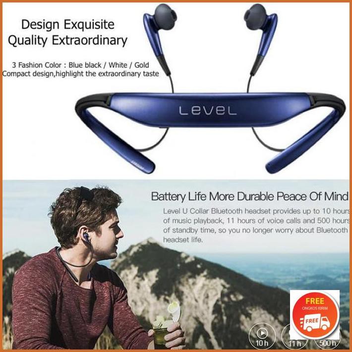 Mới Tai Nghe Bluetooth Không Dây Samsung Level U Màu Vàng