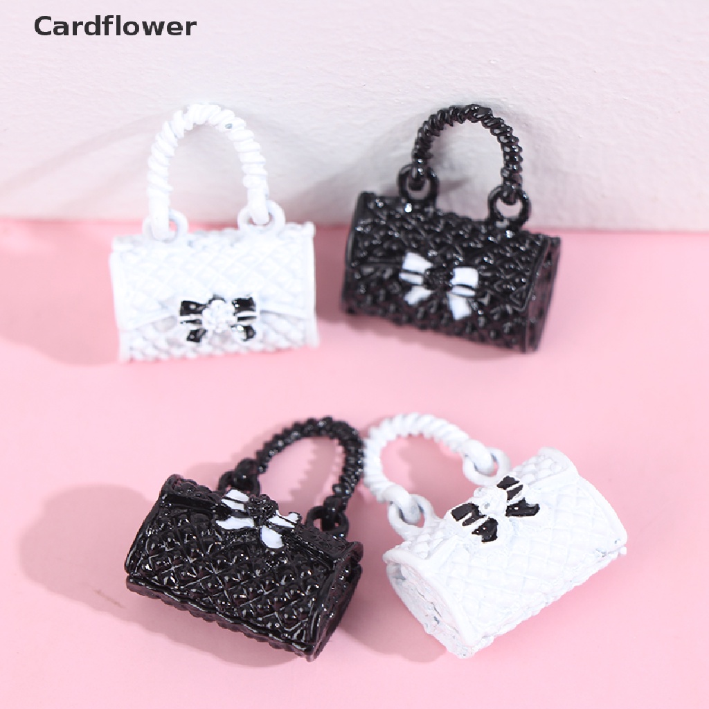 2 Túi Xách Mua Sắm Bằng Kim Loại 1 / 12 Cho Búp Bê