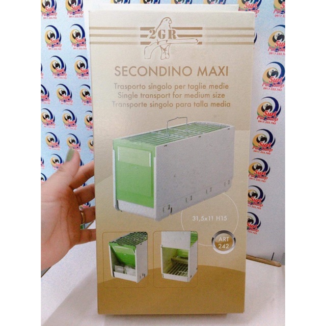 Lồng vận chuyển đơn cho chim nhỏ,Vẹt size nhỏ.