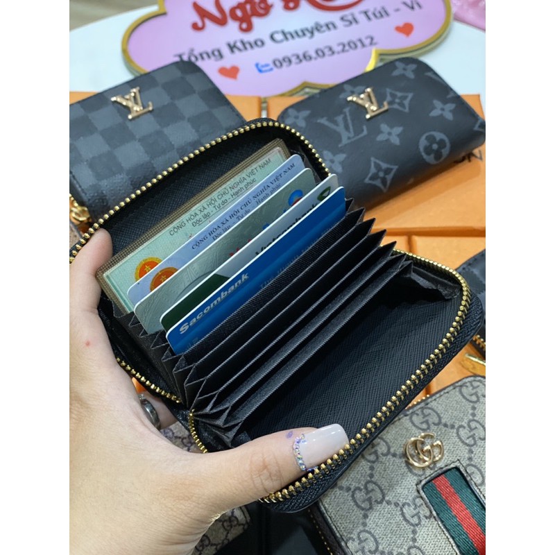 Ví Nữ Ngắn, BÓp Nữ MiNi Các Mẫu Đựng thẻ và tiền Fullbox