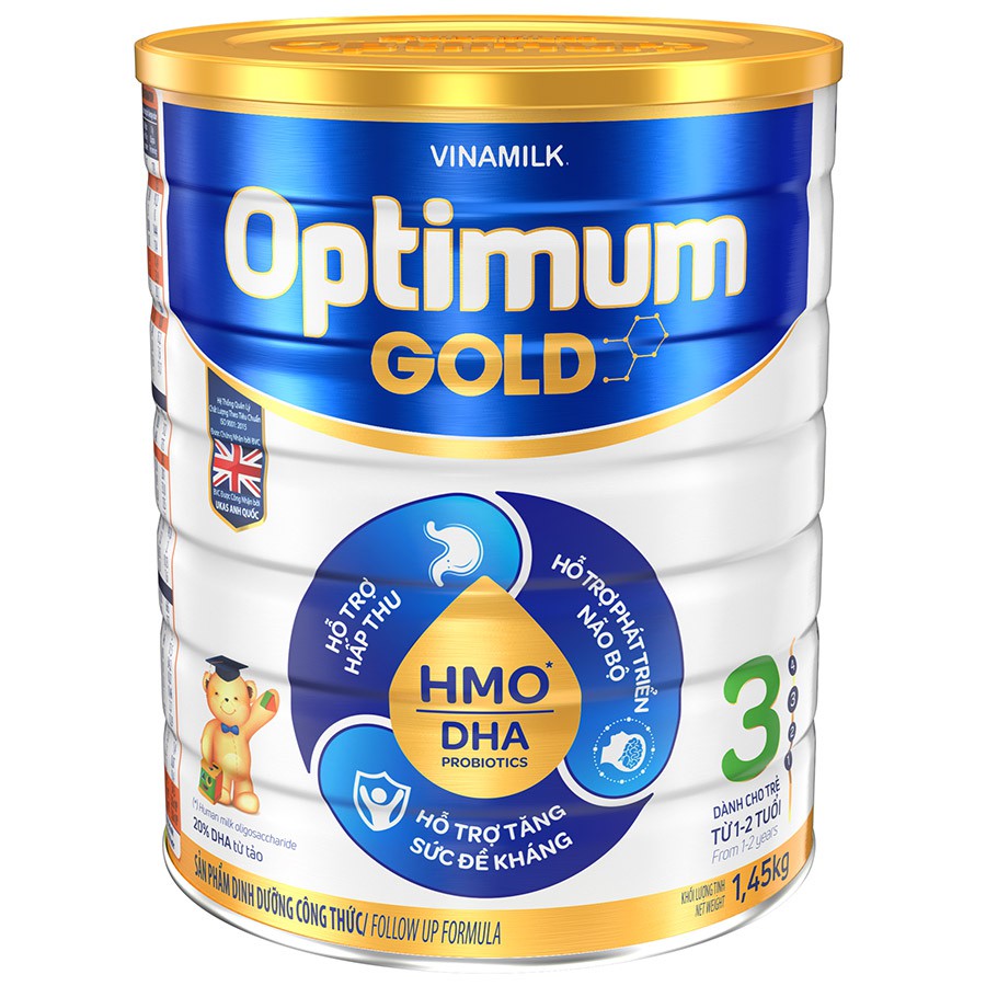 Sữa Optimum Gold 3, 4 1.45kg ( Mẫu mới )