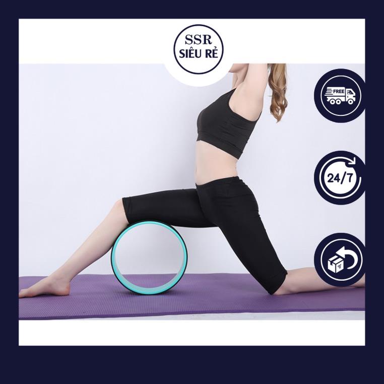 Vòng tập Yoga, Vòng Yoga pilates nhựa ABS 32cm Cao Cấp Chính Hãng (LA145188)