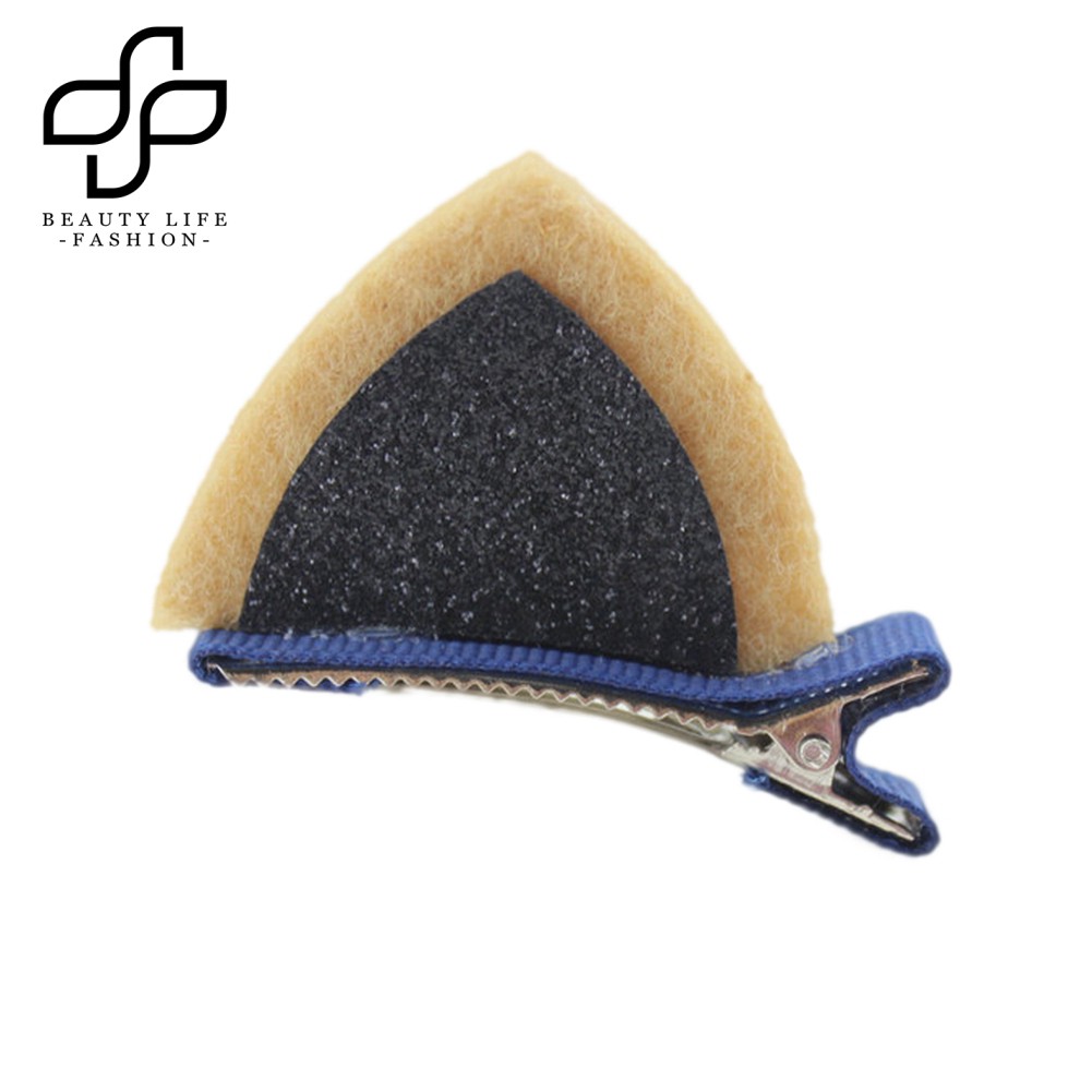 Kẹp tóc tai mèo đính sequin lấp lánh dễ thương dành cho các bé