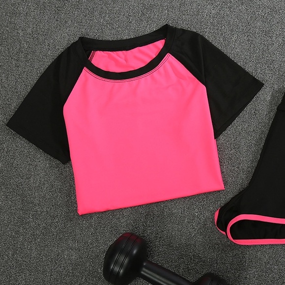 [CÓ BIG SIZE]Áo Thun Tập GYM YOGA Nữ Simple Thun Lạnh AS036 Co Dãn 4 Chiều GYM FASHION