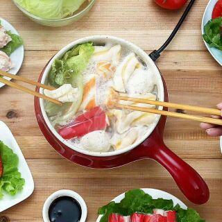 Nồi nấu mini đa năng có giá hấp
