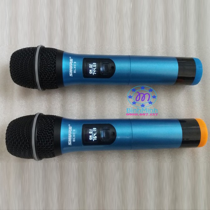 MICRO SHURE BLX C9 không dây | Bộ Micro hát karaoke