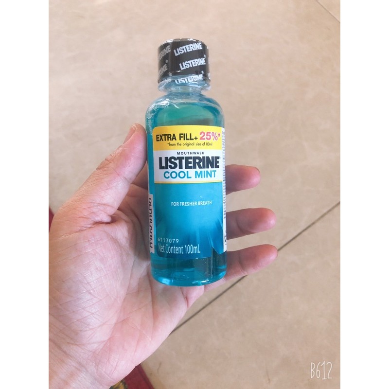 Nước súc miệng Listerine 100ml thái lan