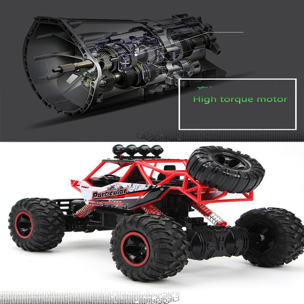 RC Xe Địa Hình Điều Khiển Từ Xa 28cm 4wd Tỉ Lệ 1: 16