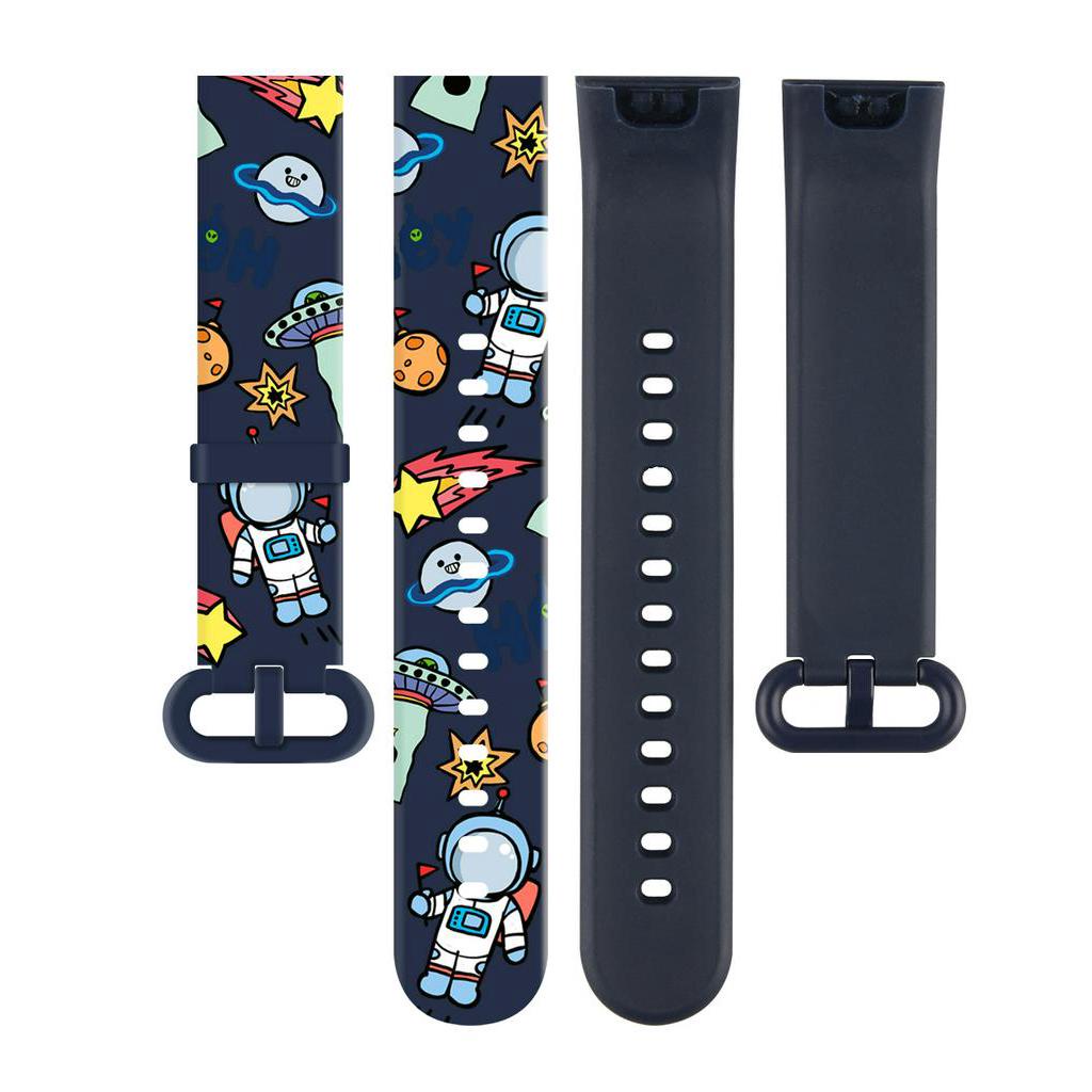 Dây Đeo Thay Thế Chất Liệu Silicon Màu Trơn Cho Xiaomi Mi Band Lite