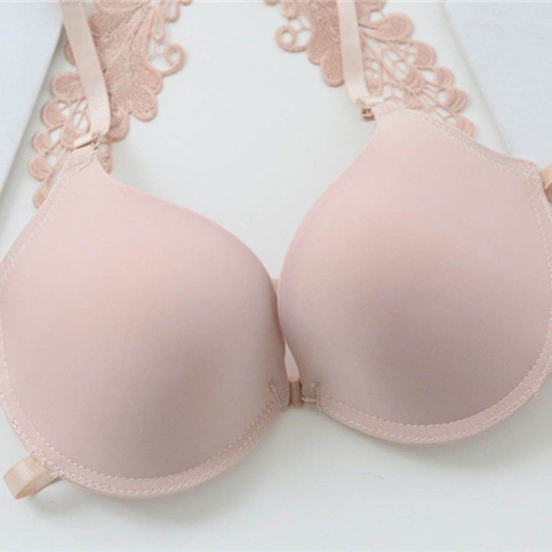 Áo ngực Sexy Women Push Up Bra Lace Hollow Back Cup Lady Apparel Intimate Lingerie Underwear