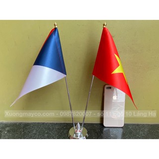 Cờ để bàn Việt Nam - Cộng Hoà Séc