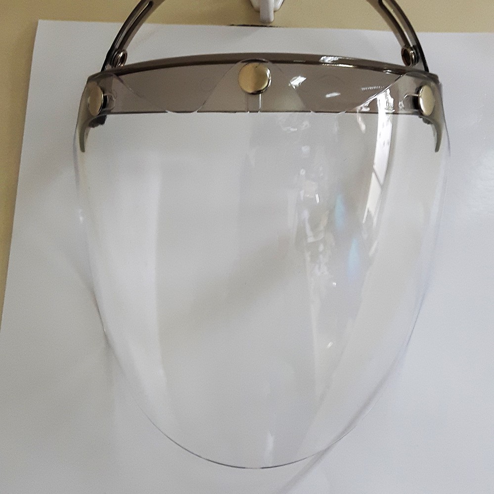 Kính LAVA - Kính mũ 3/4 đầu màu trong suốt, khói, và vàng