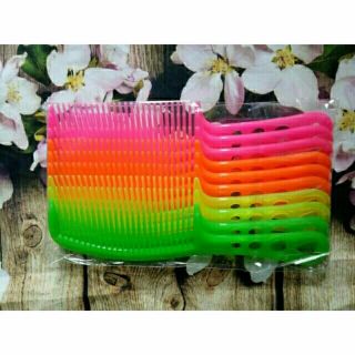 Combo 10 lược chải tóc Hán lợi có cán cầm (19cm)