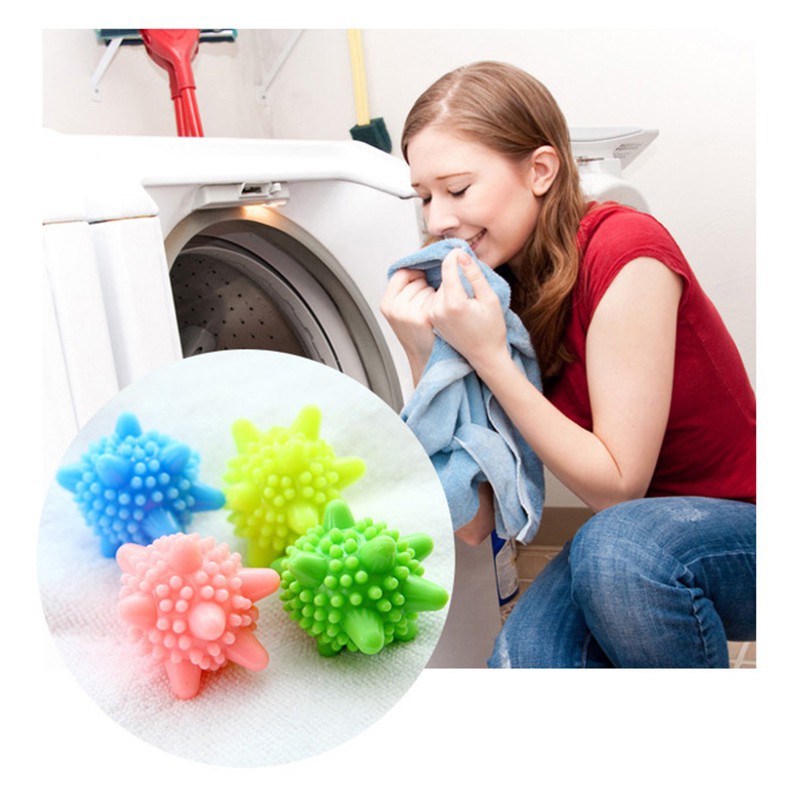 Bóng giặt mini hỗ trợ giặt giũ bằng máy giặt, quần áo sạch hơn