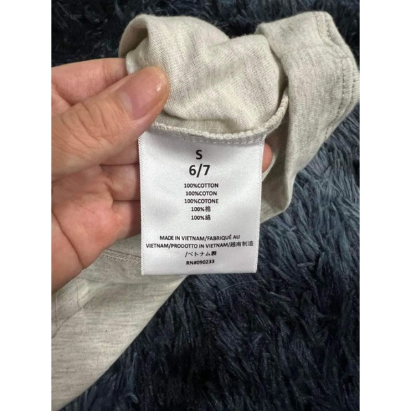 Áo cộc tay Essentials Kid oatmeal