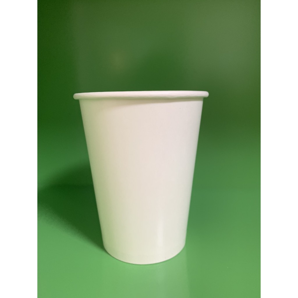 100 Cốc giấy dùng một lần kích thước 7OZ&9OZ&12OZ&14OZ (210ml, 270ml, 300ml, 360ml)-không nắp | BigBuy360 - bigbuy360.vn