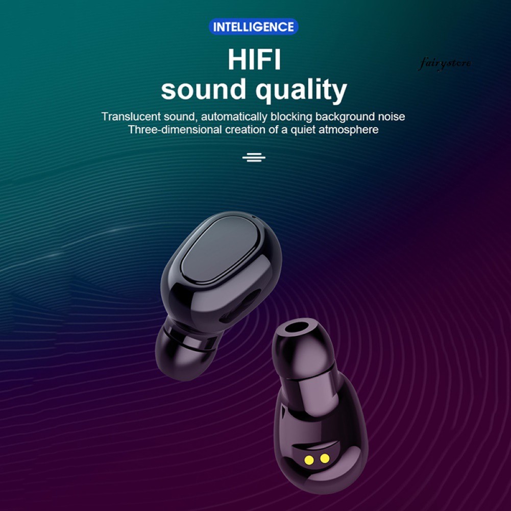 Tai Nghe Bluetooth 5.0 Không Dây Fs + L22 Tws Có Đèn Led