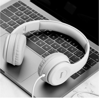 Tai Nghe Chụp Tai Hoco W21- 3 Màu Tím/Đen/Xám - Hàng Chính Hãng #Belike