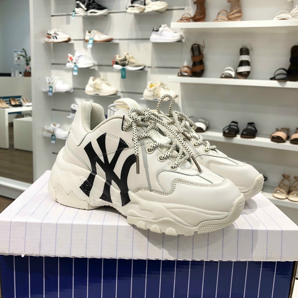 Giày Thể Thao Nam Nữ MLB Hack Chiều Cao, Siêu Êm, Siêu Sang Xịn Mịn, Hàng 1:1, Bản Trung Quốc