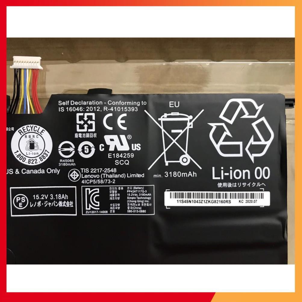 💖💖 Pin Zin (50Wh) Lenovo X1 Carbon Gen 2 2014 Gen 3 2015 00HW003 00HW002 Original