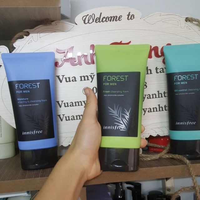 Dòng Sữa Rửa Mặt Dành Cho Nam Giới Innisfree For Men Cleansing Foam