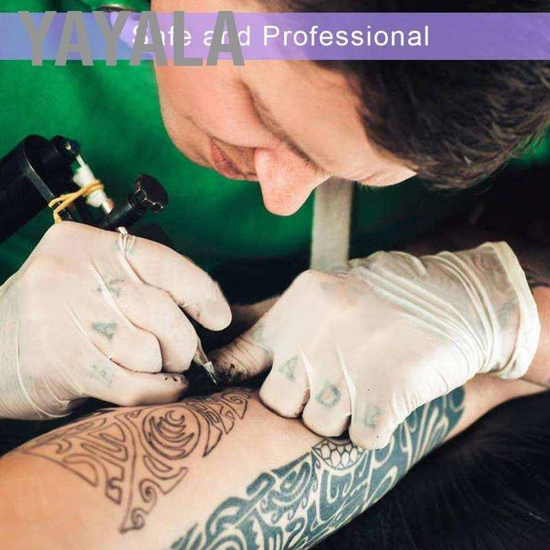 Bộ 100 nút cao su cho kim máy xăm Yayala