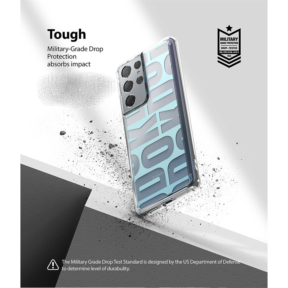 Ốp lưng Galaxy S21 Ultra/ S21 Plus RINGKE Fusion Design Dokdo_ Hàng Chính Hãng