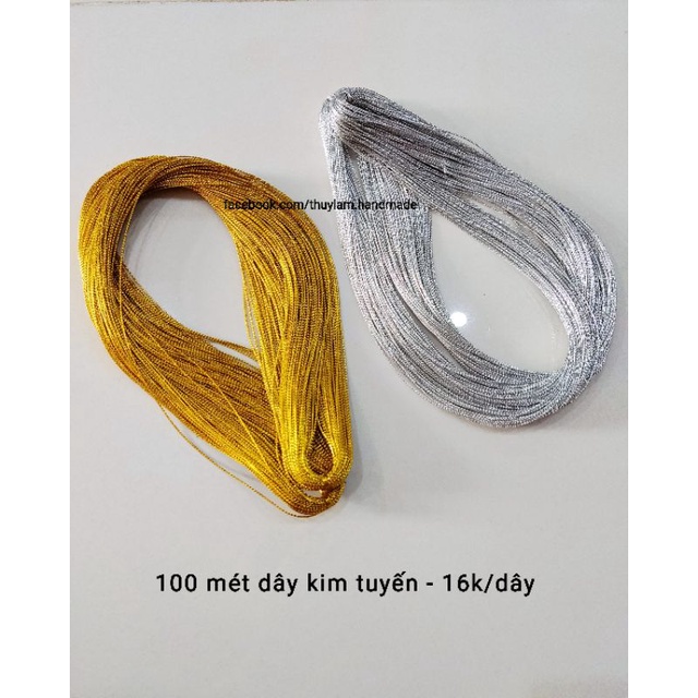 Bó 100m dây kim tuyến
