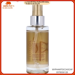 Tinh dầu Argan dưỡng tóc khô xơ hư tổn SP Wella SP Luxe Oil 100ml HÀNG CHÍNH HÃNG