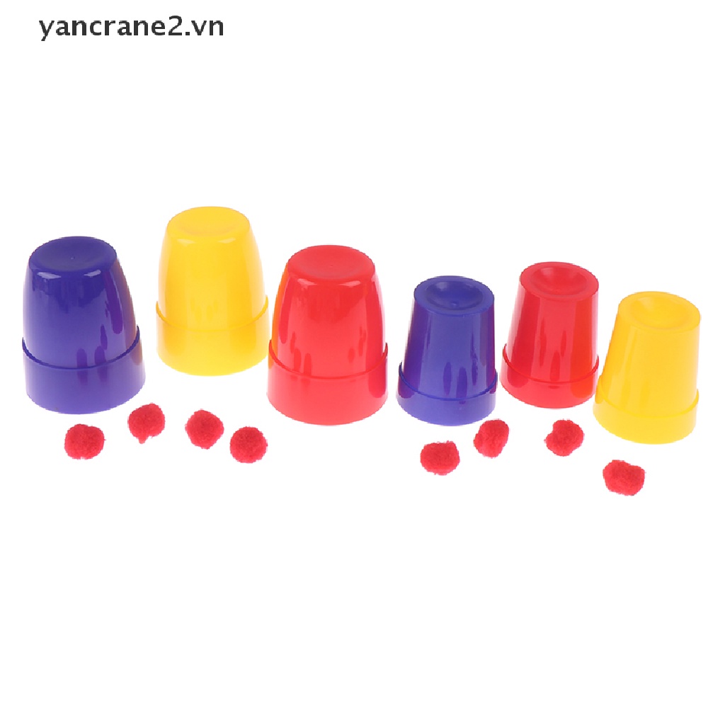 Bộ Đồ Chơi Ảo Thuật Gồm Ba Cốc Và Quả Bóng Ma Thuật Cỡ Vừa / Lớn