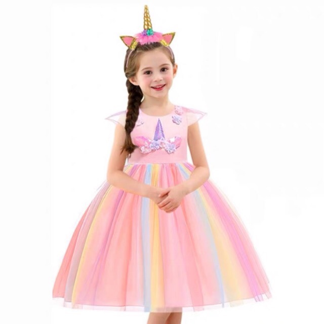 [SẴN - LOẠI 1] Đầm pony - Đầm công chúa nhiều màu cho bé gái