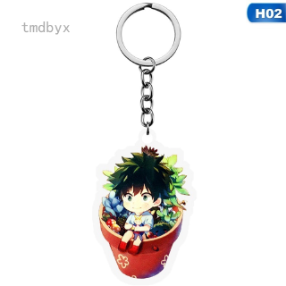 Tmdbyx  Divine3.vn My Hero Academia Acrylic Soft Keychain Cute Mobile Phone Accessories Jewelry Pendant Keyring