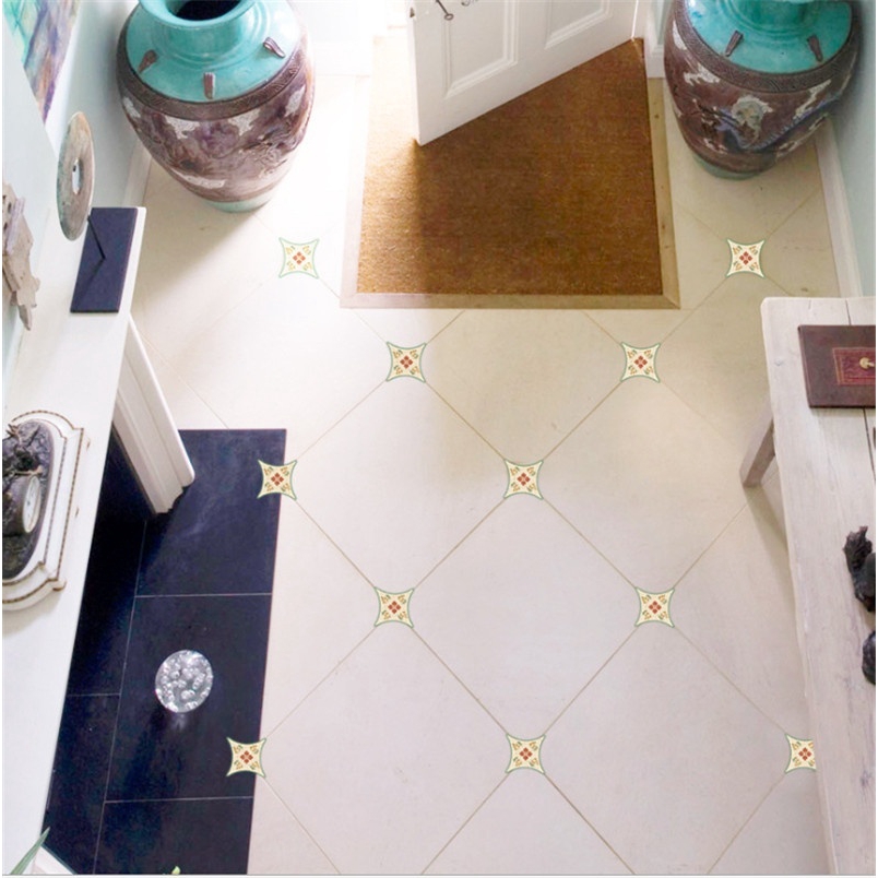 Giấy dán tường sàn nhà bếp phòng tắm bằng nhựa pvc chống thấm giả vân đá hoa
