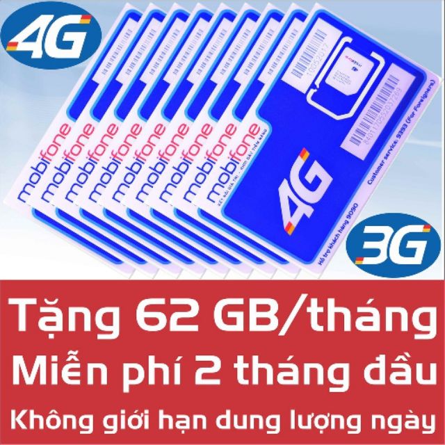 Sim 4G Mobifone C90 62GB/tháng là gói ưu đã lớn chưa từng có