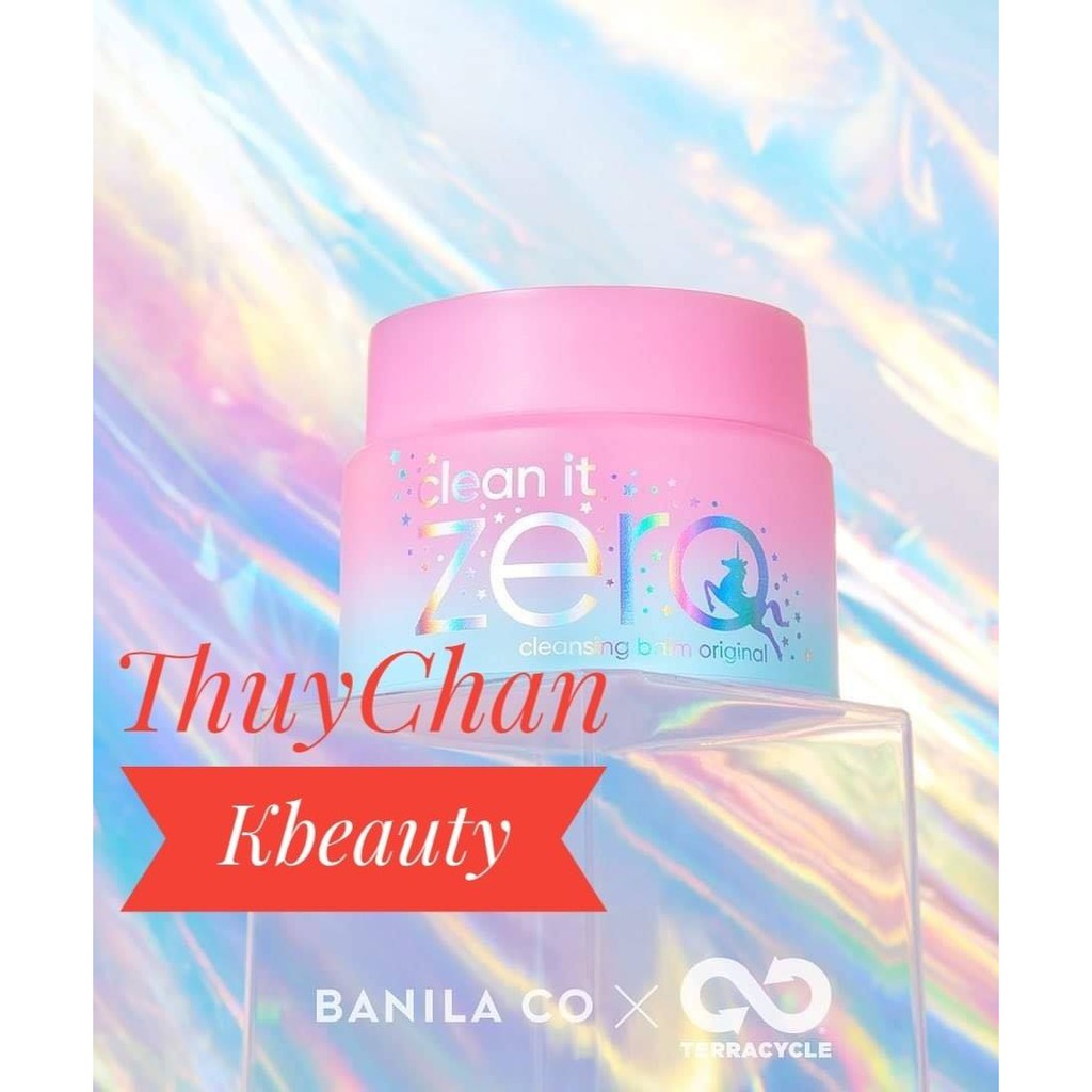 (BanilaCo) Sáp tẩy trang mẫu mới Banila Co Clean It Zero Original Cleansing Balm Unicorn Edition 180ml | BigBuy360 - bigbuy360.vn