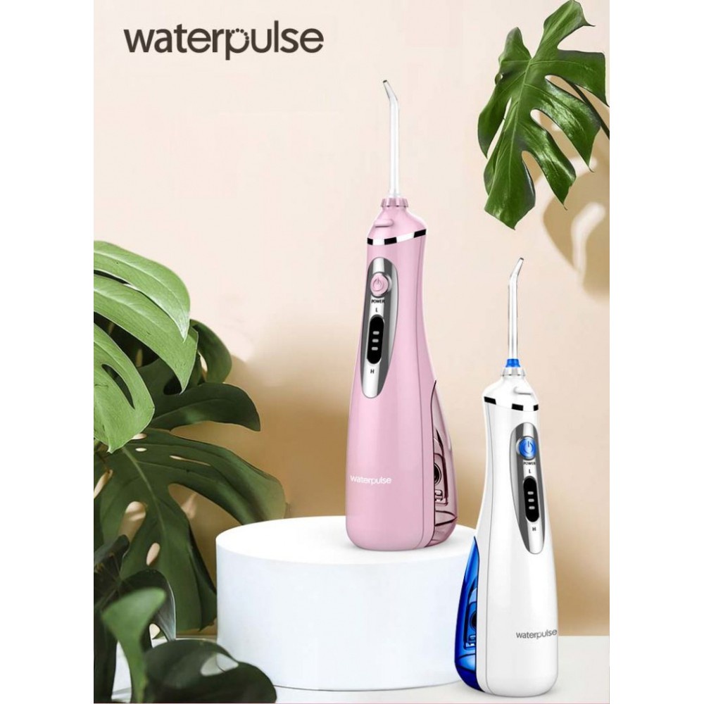Máy Tăm Nước Cầm Tay WaterPulse V400 Plus loại bỏ những mảng bám, cao răng,