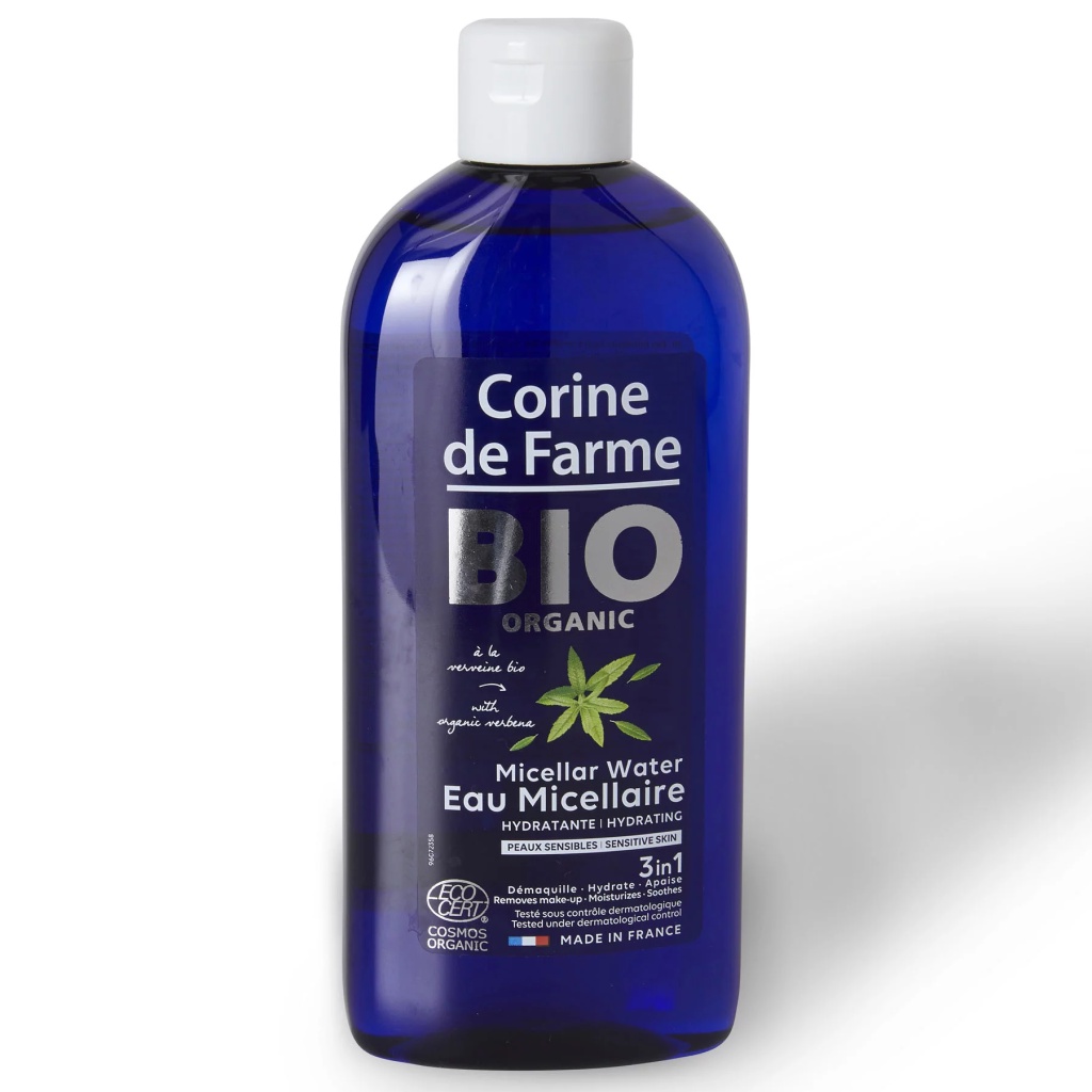 Nước tẩy trang hữu cơ Corine De Farme Organic Micellaire Water Pure 400ml